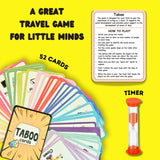 Taboo card game
