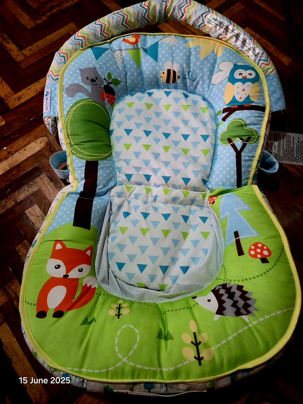 Baby laid back lounger