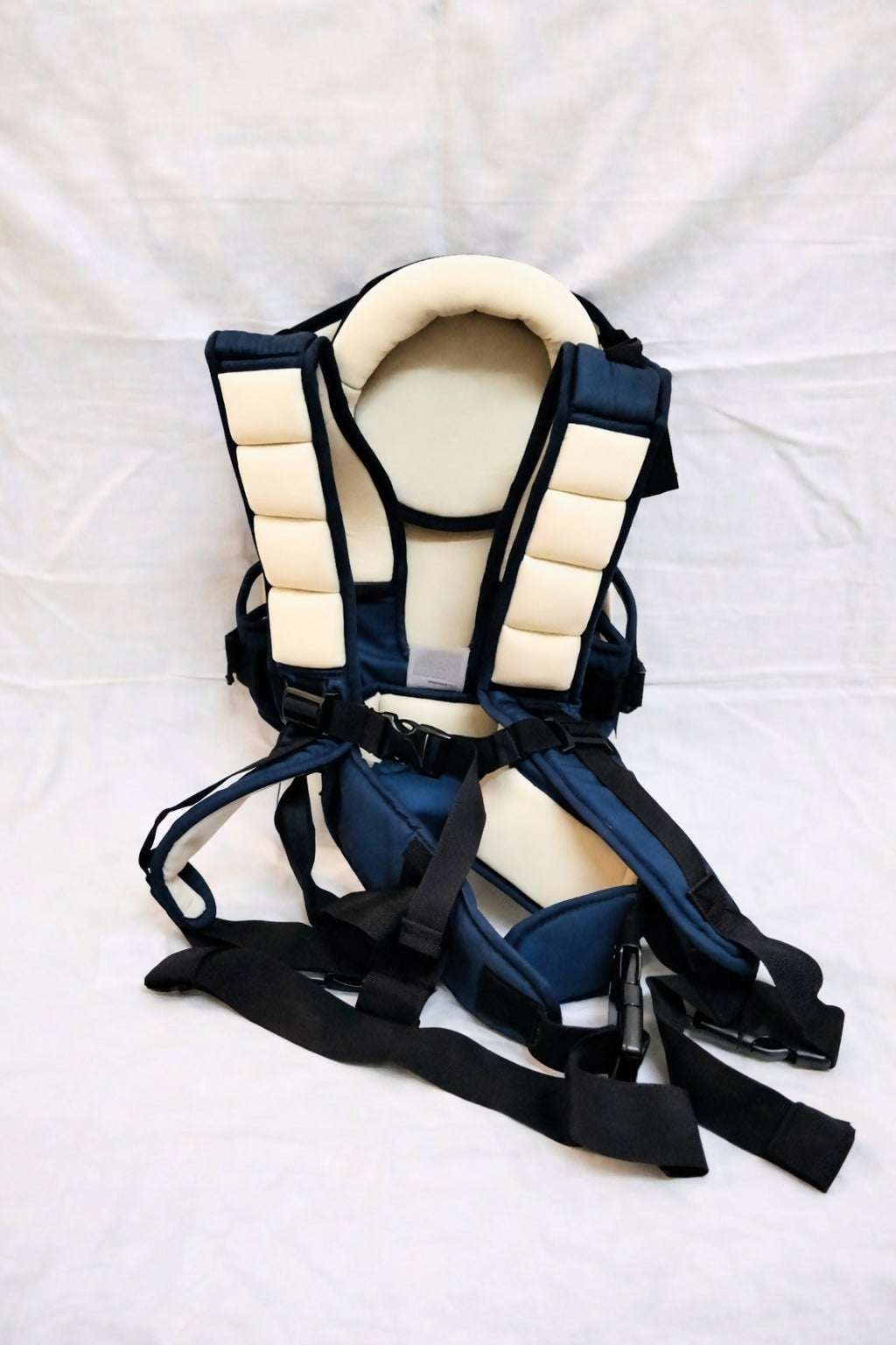 BABYHUG First Blossom 3in1 Baby Carrier Infant Toddler Ergonomic Front Back, Blue