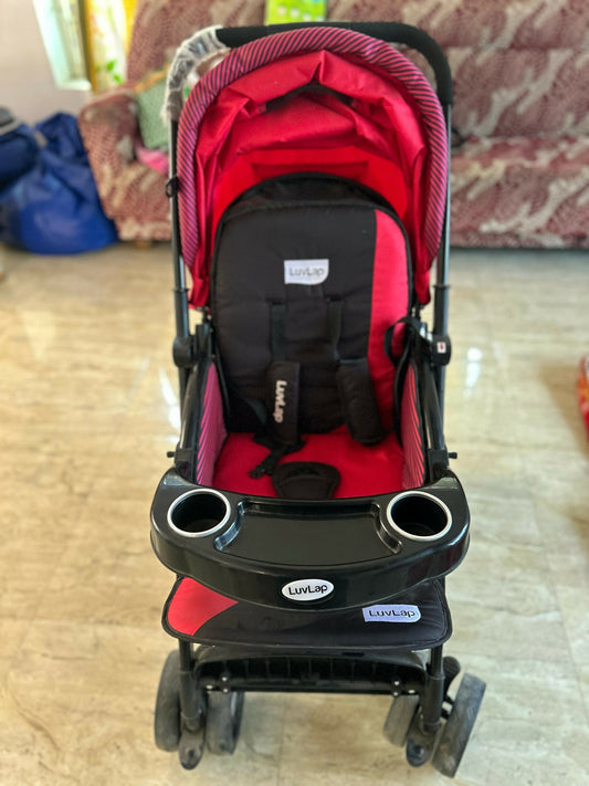 Buy LUVLAP Stroller/Pram – Comfortable, Safe, and Travel-Friendly Ride for Babies