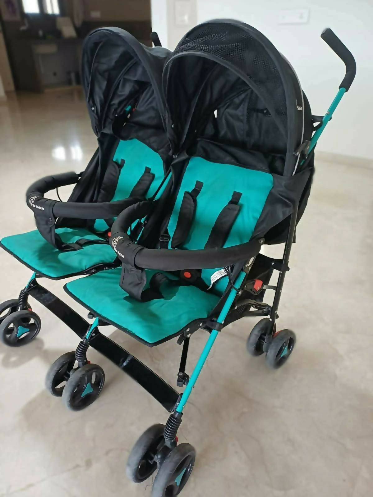 Twins baby stroller r for rabbit