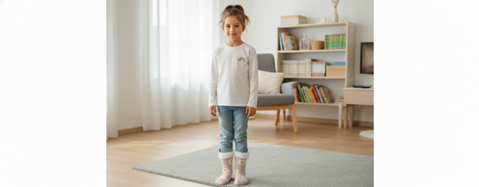 Winter socks for kids pack of 2 pair