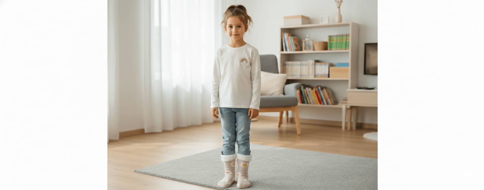 Winter socks for kids pack of 2 pair
