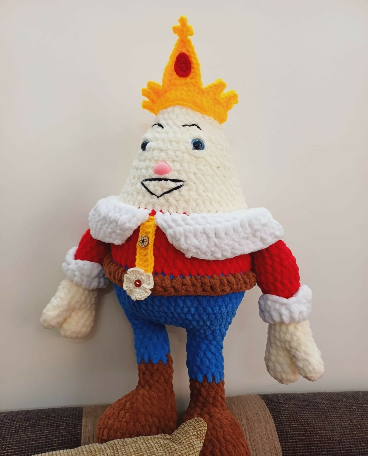 Crochet Humpty Dumpty Plush Doll