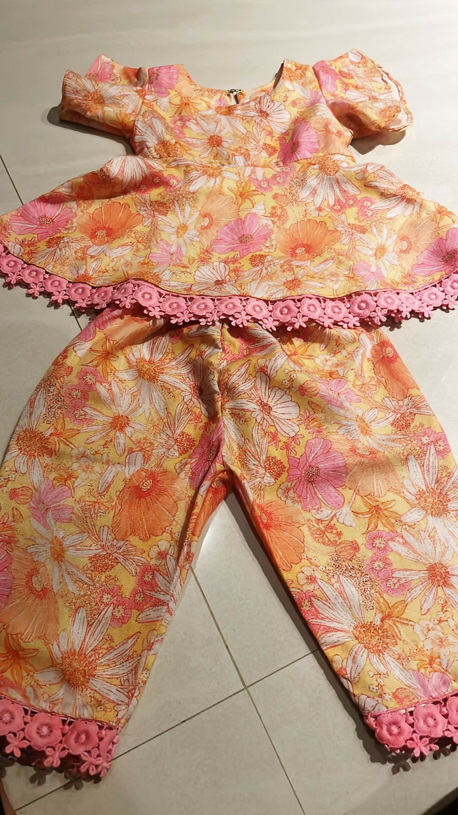 Dress your baby girl in style with our Kurta and Pant Set, offering comfort and elegance for every occasion.