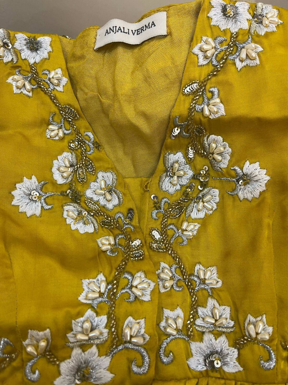 Elegant pure crepe lehenga set for baby girls with hand-thread work and accessories; stylish kurta-pyjama set for baby boys, perfect for festive occasions.