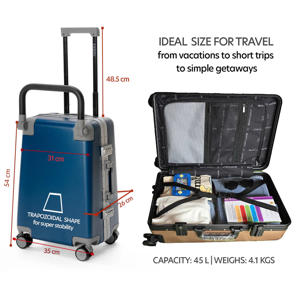 BUTT BABY Sit & Go Cabin Luggage