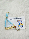 Personalized Bond Band / Rakhi with Charm