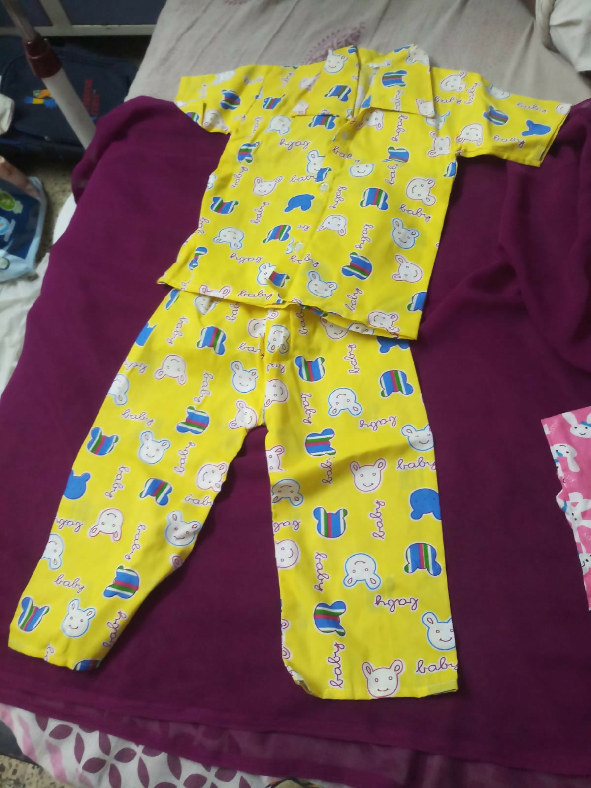 Buy Newborn Baby Clothing Combo – 9-piece set with cotton suits, velvet jumpsuit, woolen shawl & more for cozy all-season comfort.