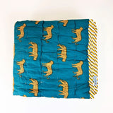 Cute Jungle Kids Quilt | Double Sided | 40x60 Inches - PyaraBaby