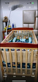 BABYHUG Montana Wooden Cot/Crib cum Rocker