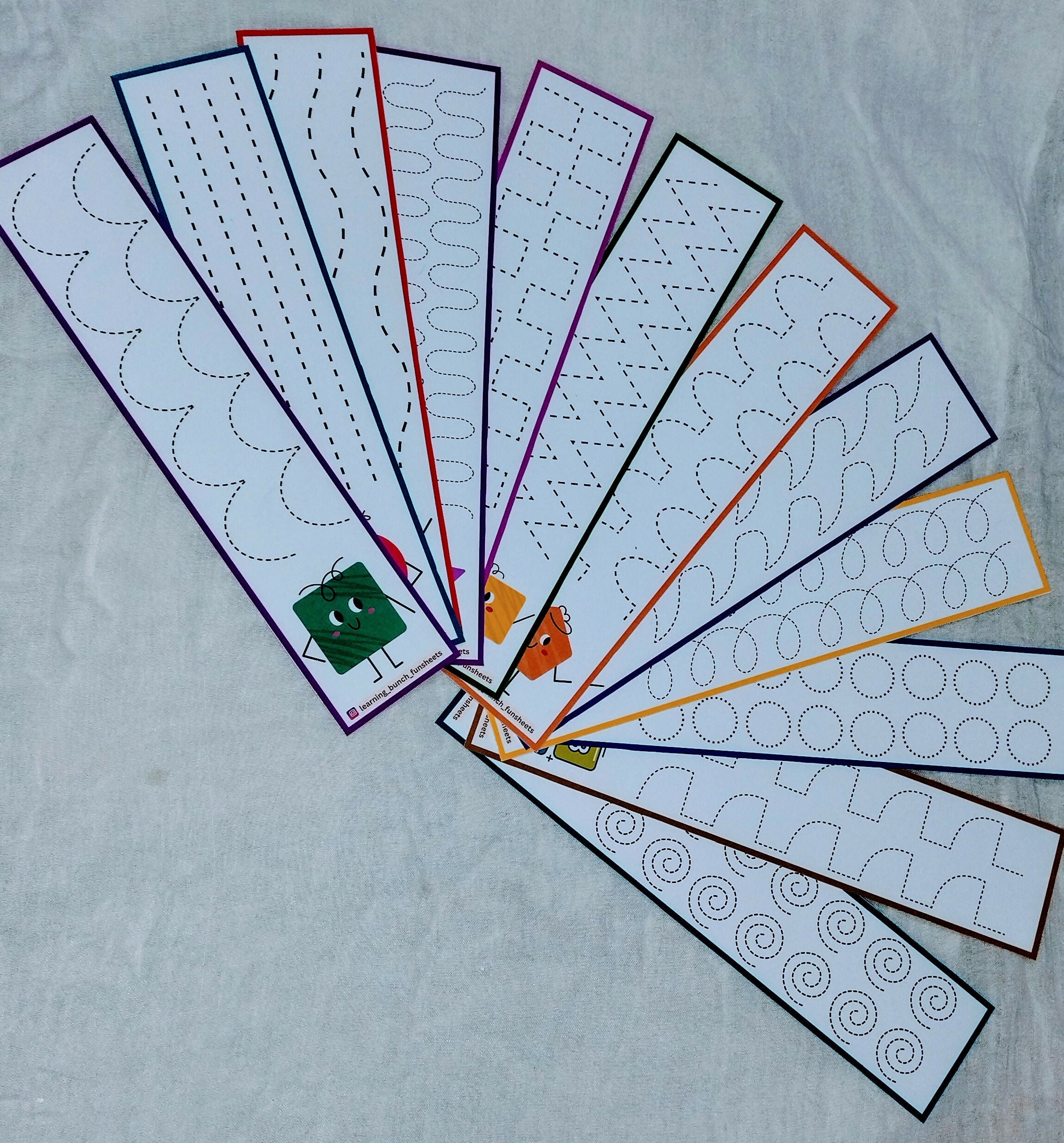 Reusable Tracing Patterns Activity Cards