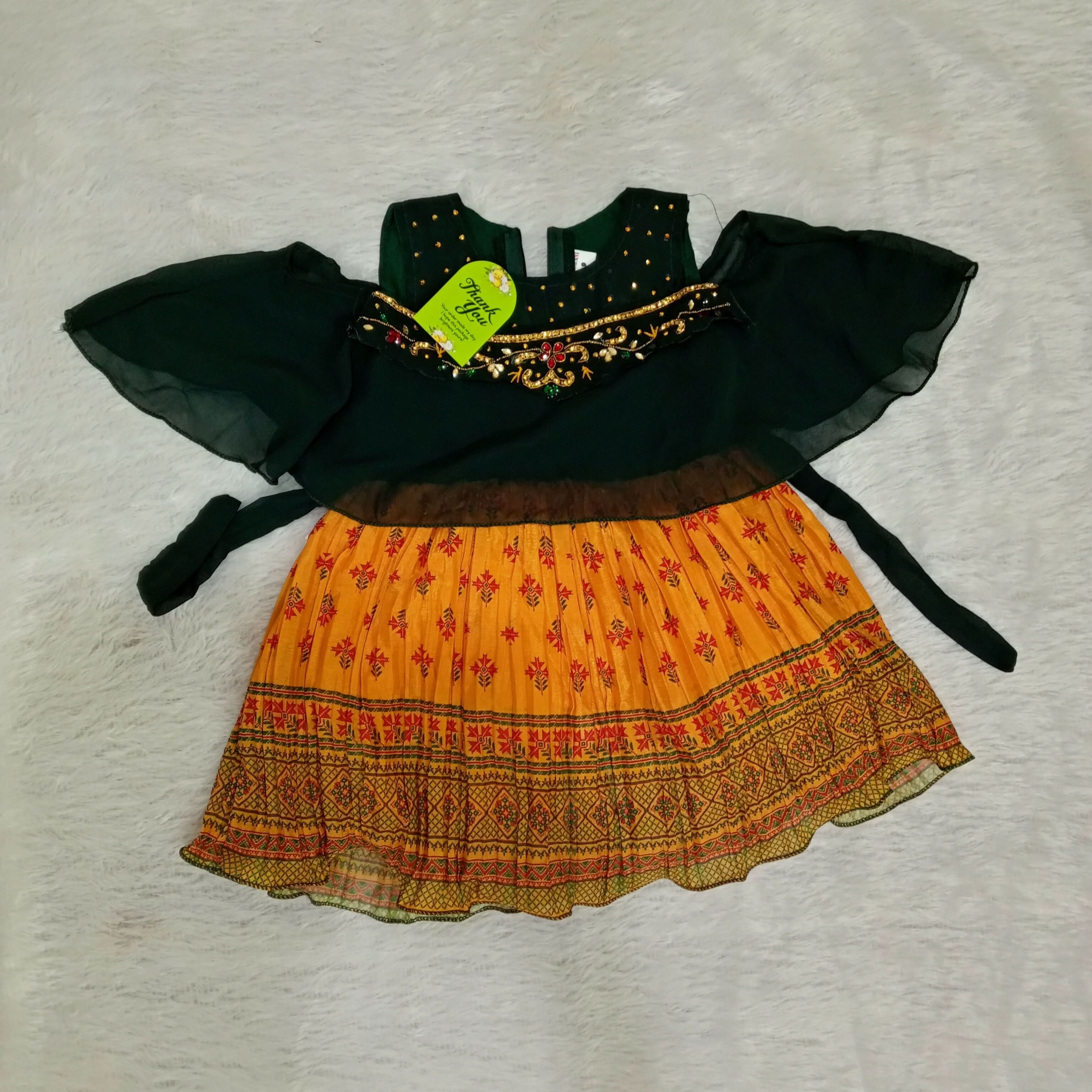Baby girls ethnic wear frock - PyaraBaby