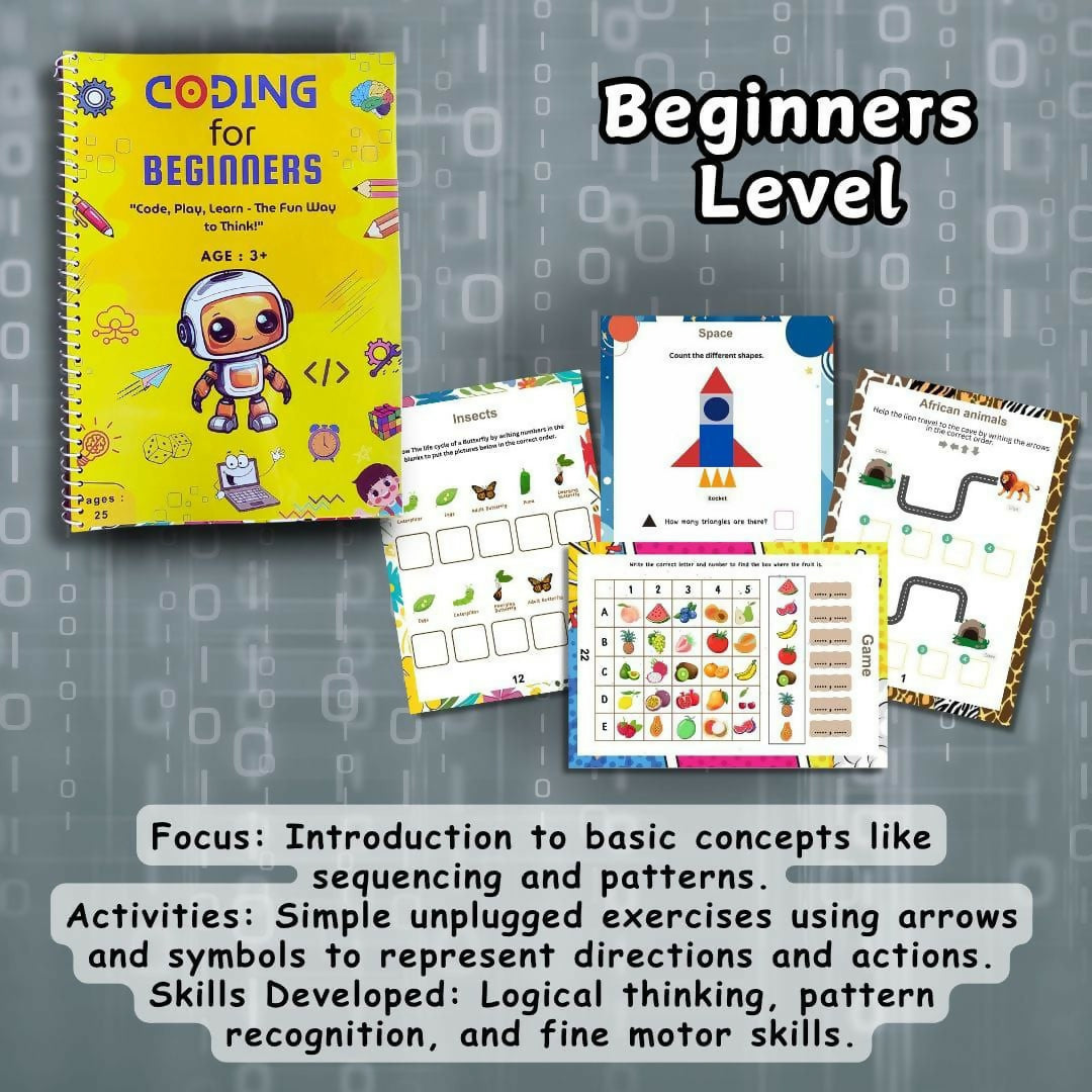 Coding Kit 3-Level Coding Kit for Young Thinkers