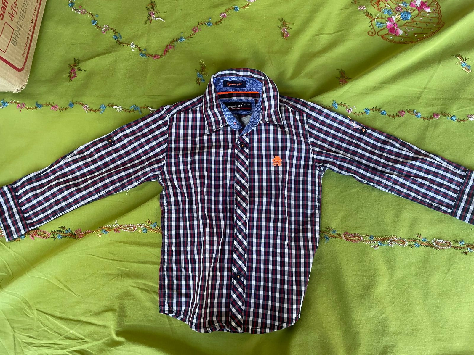 KIDVENTURE Full sleeves Shirt - Cotton Checks