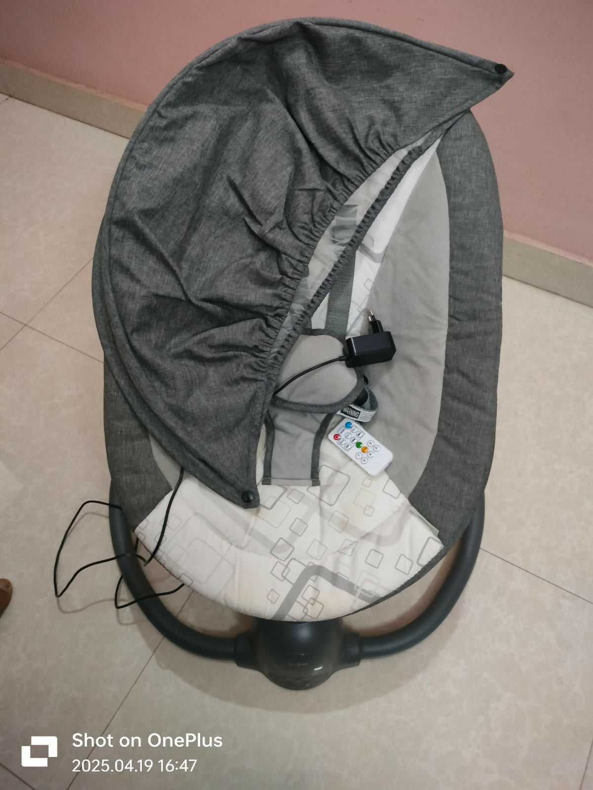 The BAYBEE Automatic Electric Swing is a versatile and soothing solution for your baby's comfort.