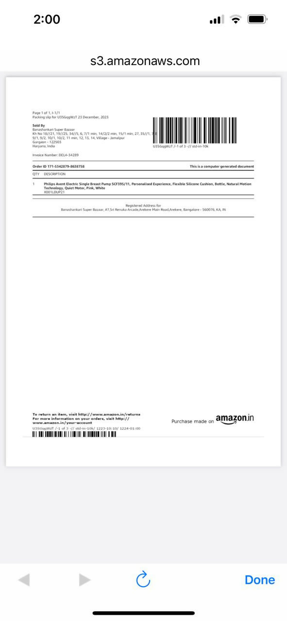 Discover the PHILIPS Avent Single Electric Breast Pump, offering multiple suction levels and a soft massage cushion for comfortable, efficient milk expression, perfect for home or on-the-go use.