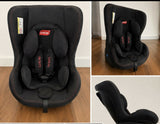 LuvLap Baby Car Seat with a 5-point safety harness, side-impact protection, adjustable headrest, cushioned seat, and rear and forward-facing compatibility for safe and comfortable travel.