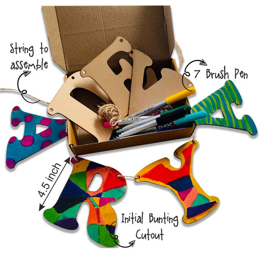 ZOOPLAY DIY Name Bunting Activity