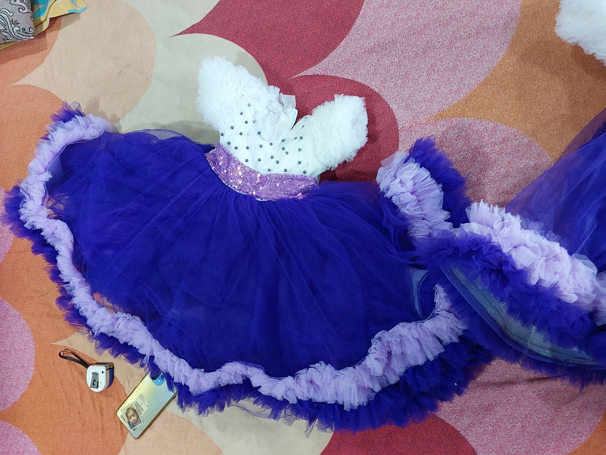 Mom Daughter Twinning Dress for 1st Birthday
