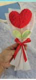 Hand Crocheted Rose Flower