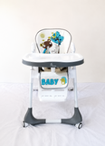 R FOR RABBIT High Chair Reclining Foldable Baby Feeding Chair