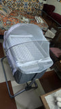 R FOR RABBIT Hop A Little Baby Cot Bedside Bassinet for Kids