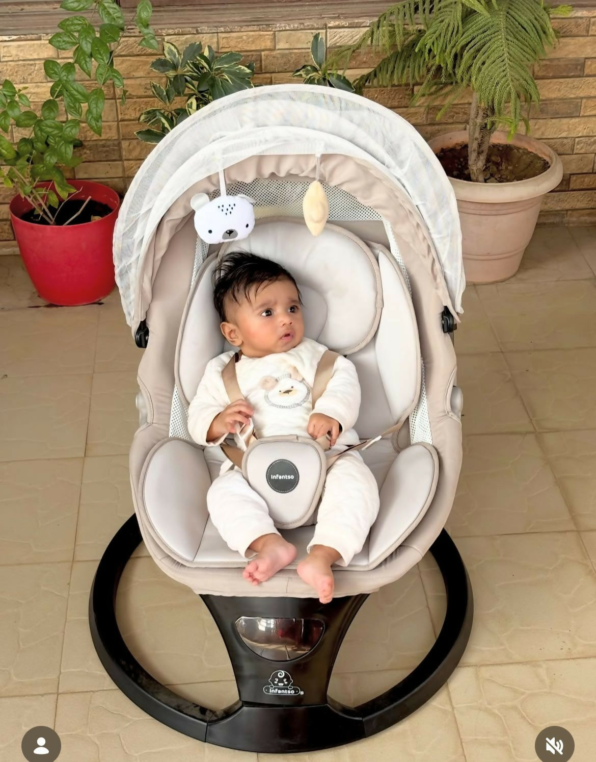 INFANTSO Sleep Ease Baby Automatic Swing