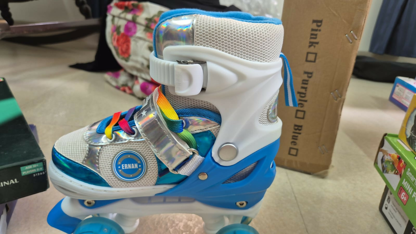 KIDS Adjustable Roller Skates Blue