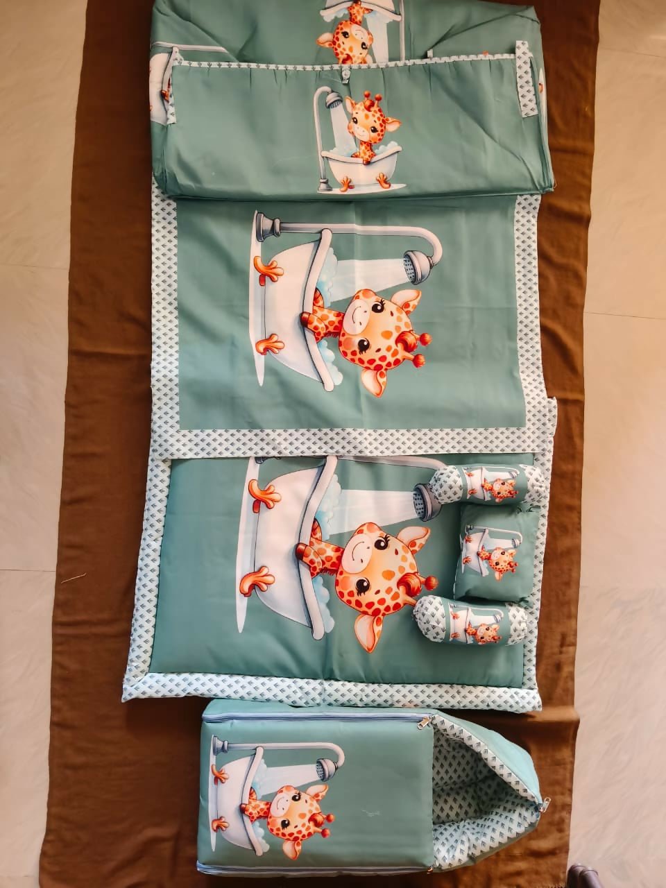 Imported Complete Comfort 7-Piece Baby Bedding Set