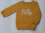 Shop now for the Customised Child Safe Acrylic Yarn Full Sleeves Woollen T-Shirt for Baby, offering warmth, comfort, and personalized style for your little one!
