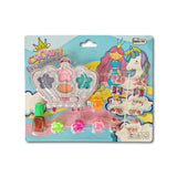 This eyeshadow and nail art playset specially designed for little girls age 3-12.