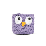Handmade Crochet Owl Basket for Storage Handamde