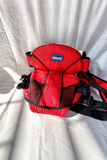 Chicco Baby Carrier Front Carry Infant 0-9M Red Black Clean