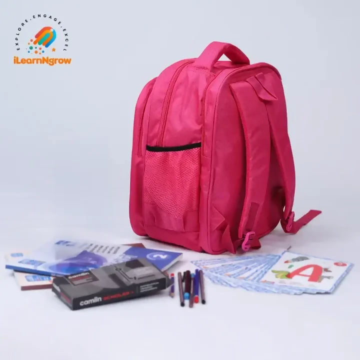 ILEARNNGROW School Shoulder Bag for Kids