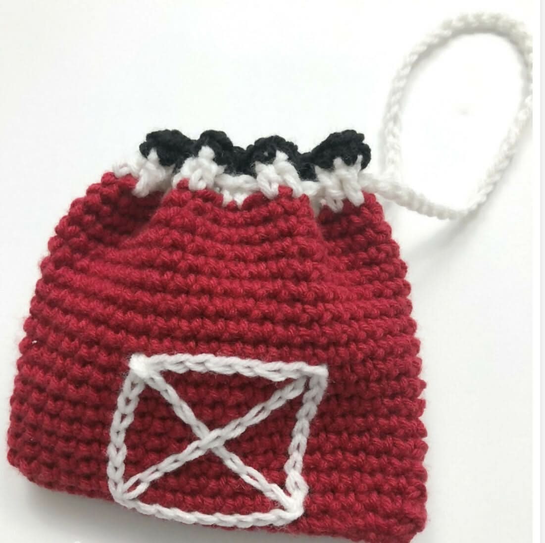 Crochet Finger Puppets with Bag (Farm theme)(Set of 5)
