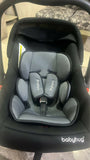 BABYHUG Amber Car Seat Cum Carry Cot – Safe, Comfortable & Travel-Friendly