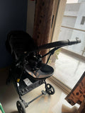 STAR & DAISY Coballe Travel-Friendly Lightweight Baby Stroller Pram – Black