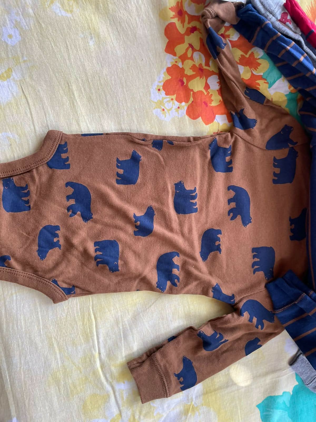 CARTER'S Baby 4-Pack Long-Sleeve Original Bodysuits Solids - PyaraBaby