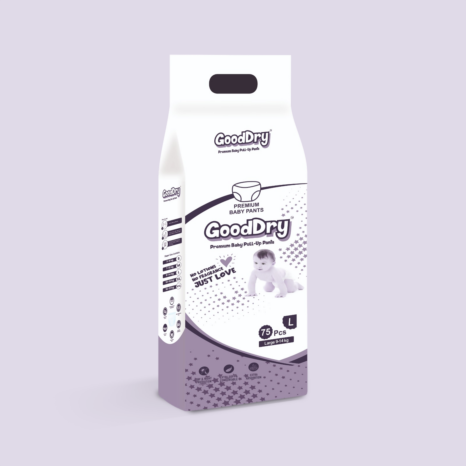 GOOD DRY Baby Pant Diaper Large size