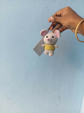 Handmade Crochet Animal Keychains