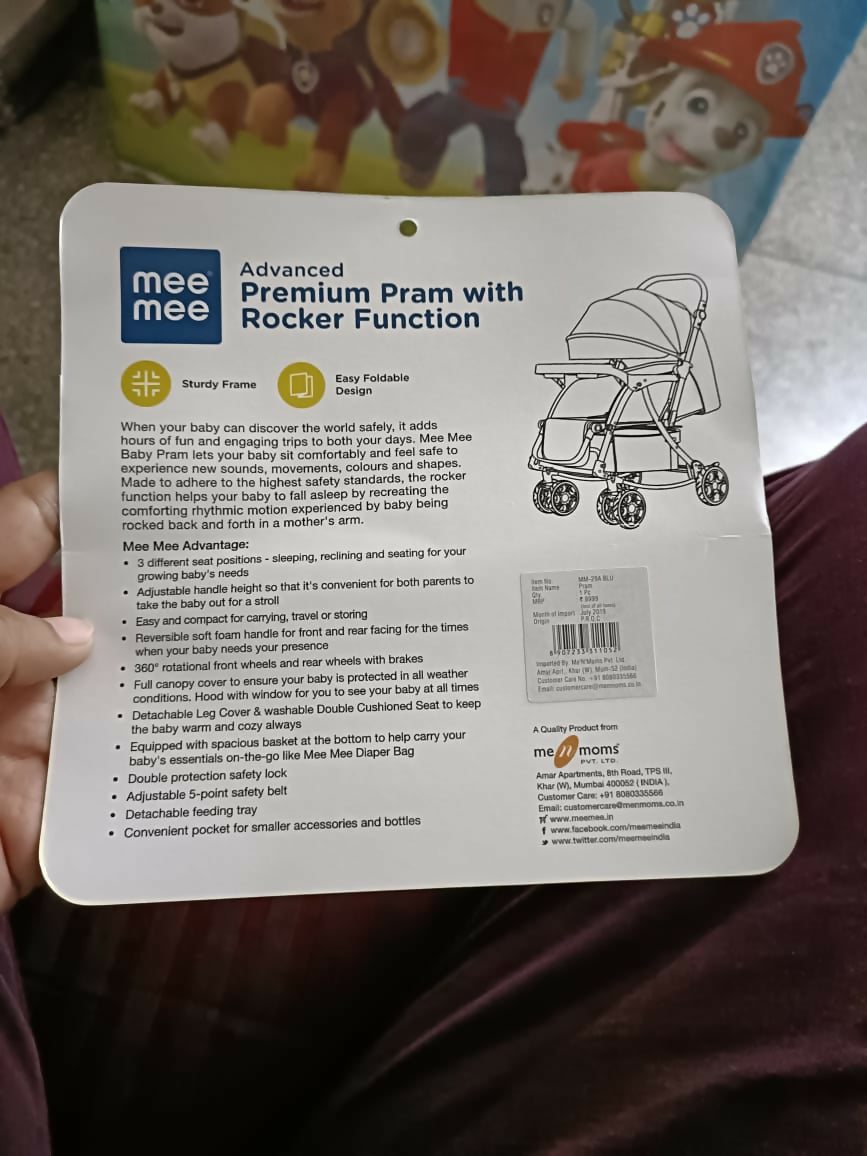 MEE MEE Premium Stroller / Pram With Rocker Function