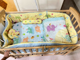 HUNY HUNY wooden baby crib – safe sleep, elegant design, and comfort for your little one.