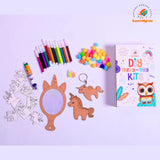Teeny Tiny Unicorn Painting Kit + Teeny Tiny Unicorn Door Handle and Name plate