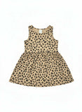 Leopard Print Frock For Girls