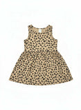 Leopard Print Frock For Girls