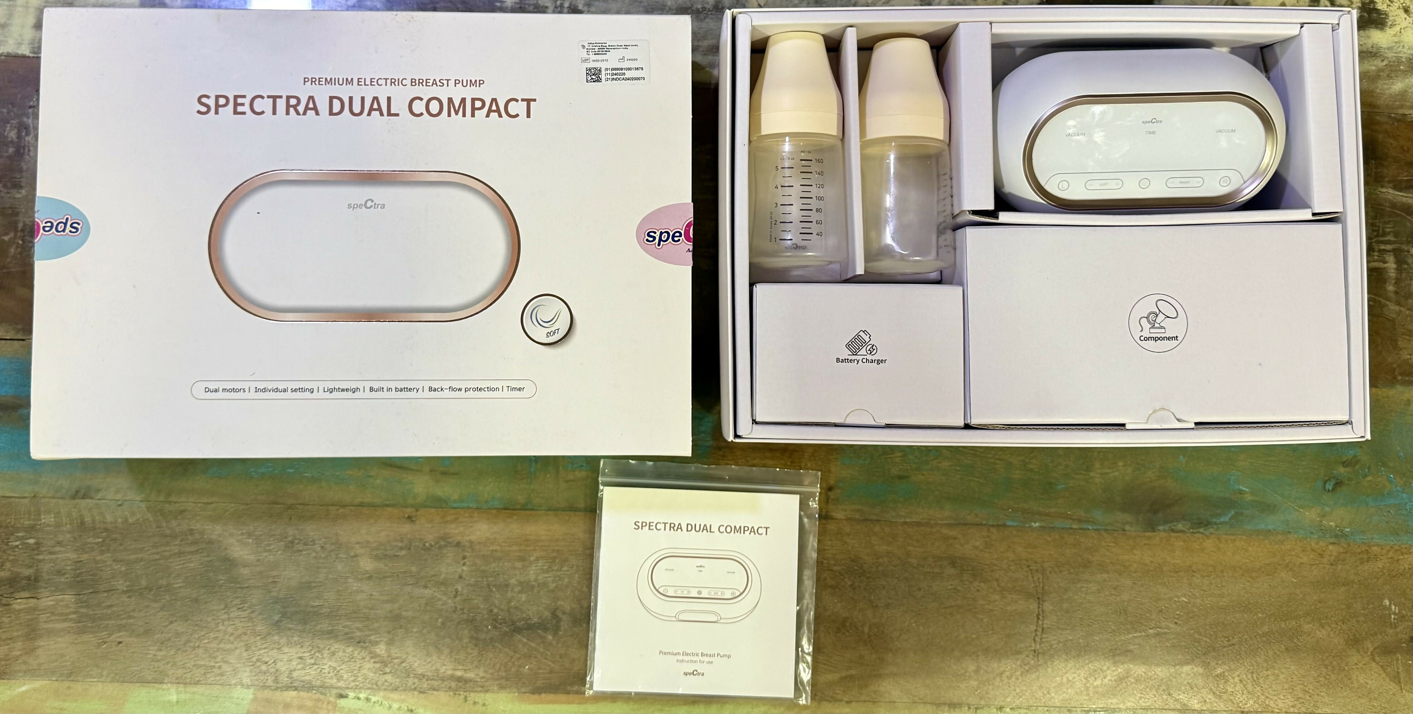 SPECTRA DUAL Compact Premium Electric Breast Pump