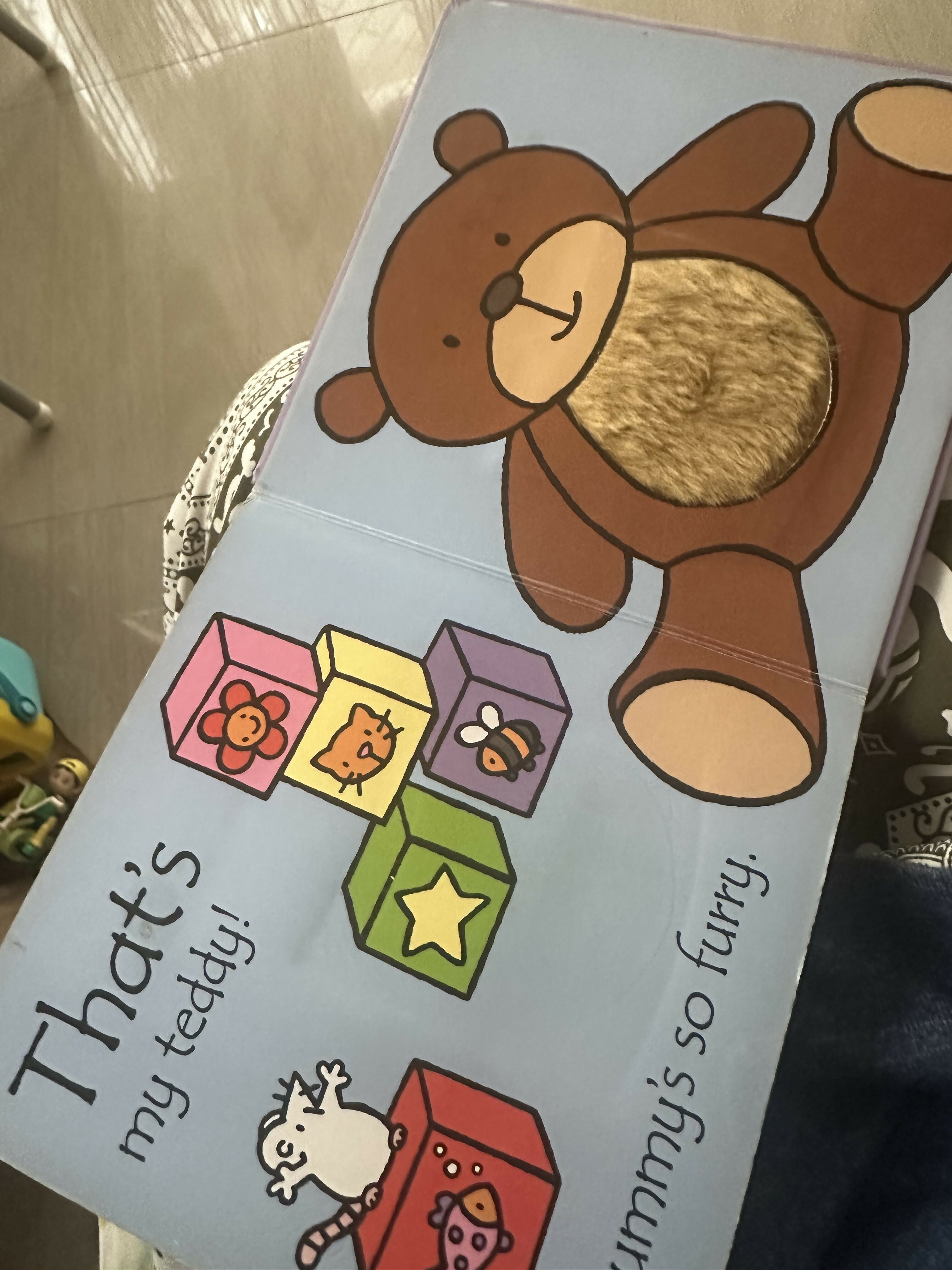 That’s not my teddy - touch and feel board book for babies
