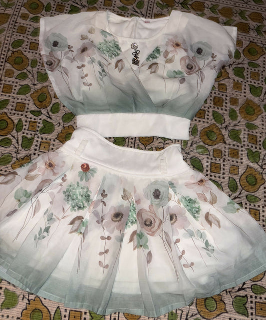 Pretty Top & Skirt for Baby Girl