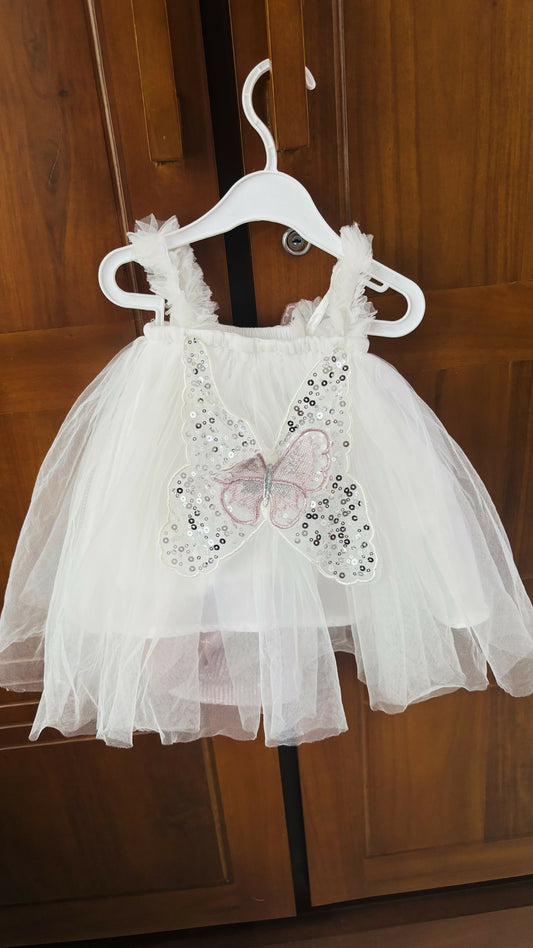 Baby white Frock/Dress